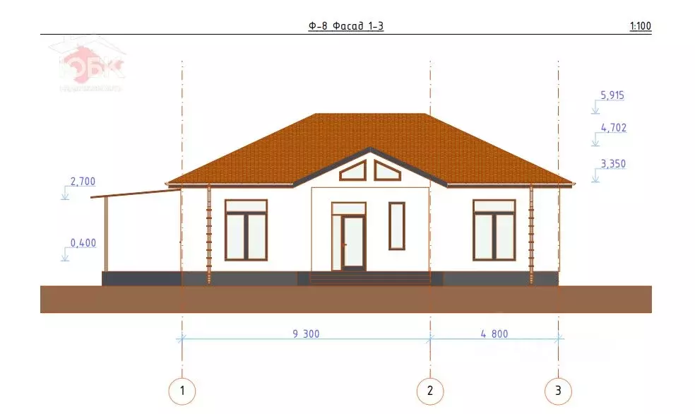 Дом в Крым, Евпатория Яшлык жилмассив, 173 (160 м) - Фото 2