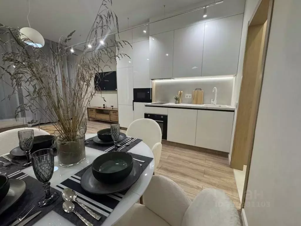 1-к кв. Калининградская область, Зеленоградск ул. Гагарина, 87 (60.7 ... - Фото 2