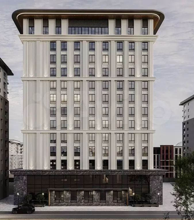 1-к. квартира, 43 м, 6/12 эт. - Фото 1