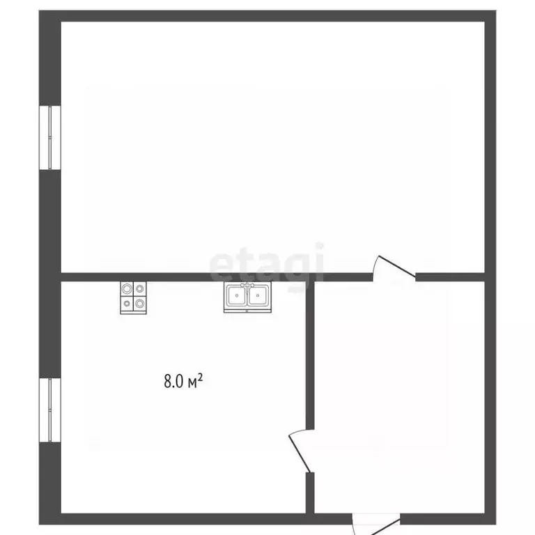 1-к кв. Владимирская область, Муром Коммунальная ул., 18 (22.6 м) - Фото 1