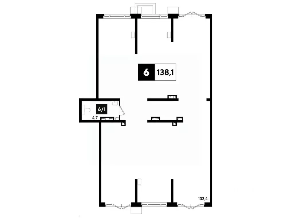 Помещение свободного назначения в Краснодарский край, Краснодар ... - Фото 1