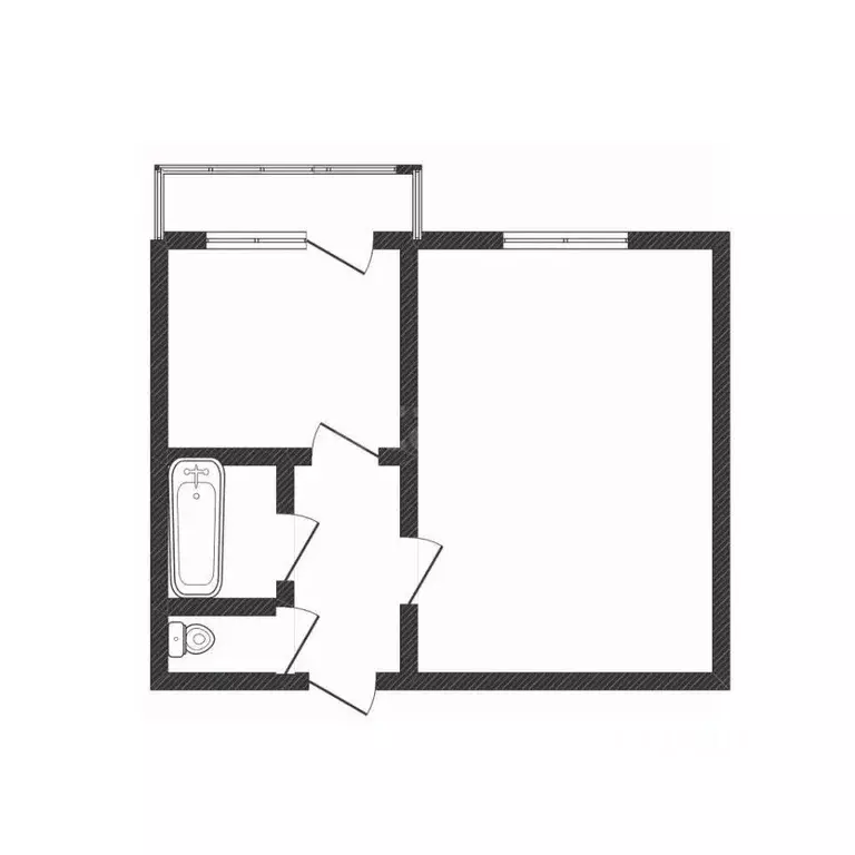 1-к кв. Липецкая область, Липецк ул. И.В. Свиридова, 20к3 (43.6 м) - Фото 2