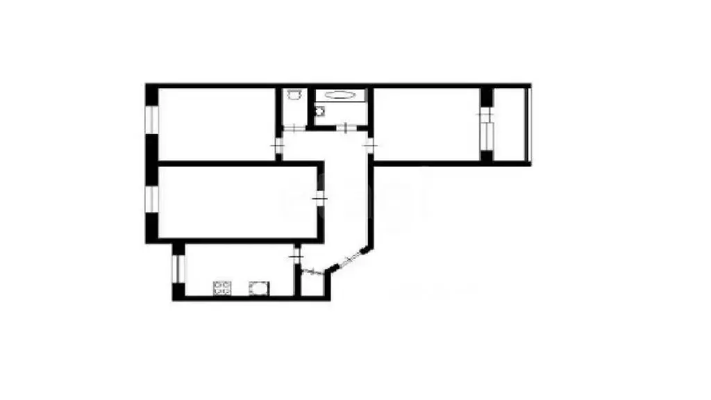 3-комнатная квартира: Барнаул, Красноармейский проспект, 71 (66.5 м) - Фото 1