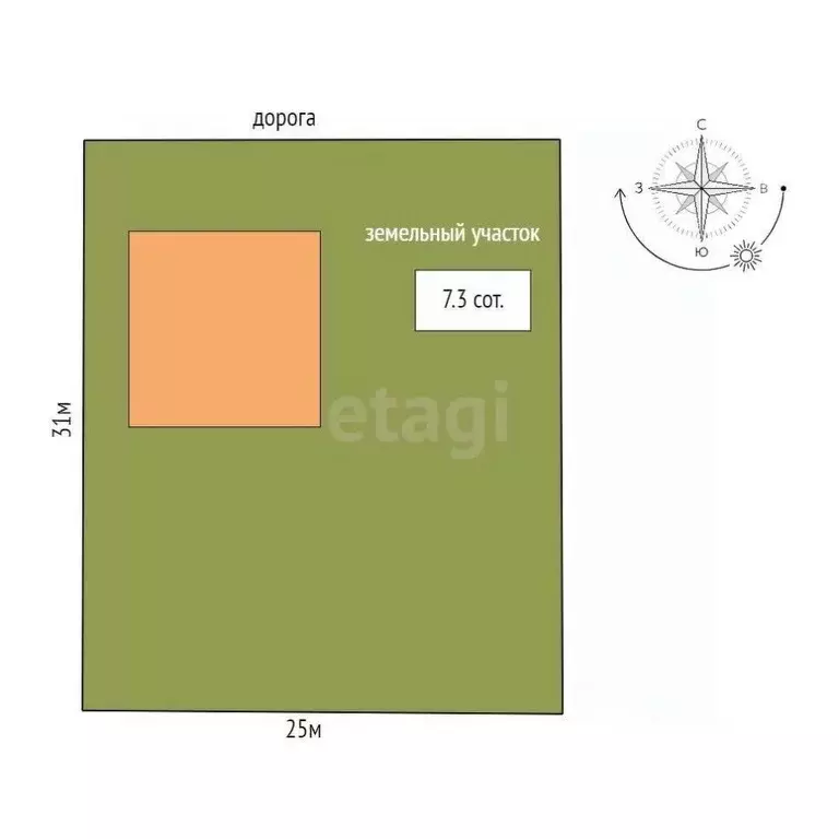 Дом в Коми, Сыктывдинский район, с. Выльгорт ул. Гагарина, 40А (174 м) - Фото 2