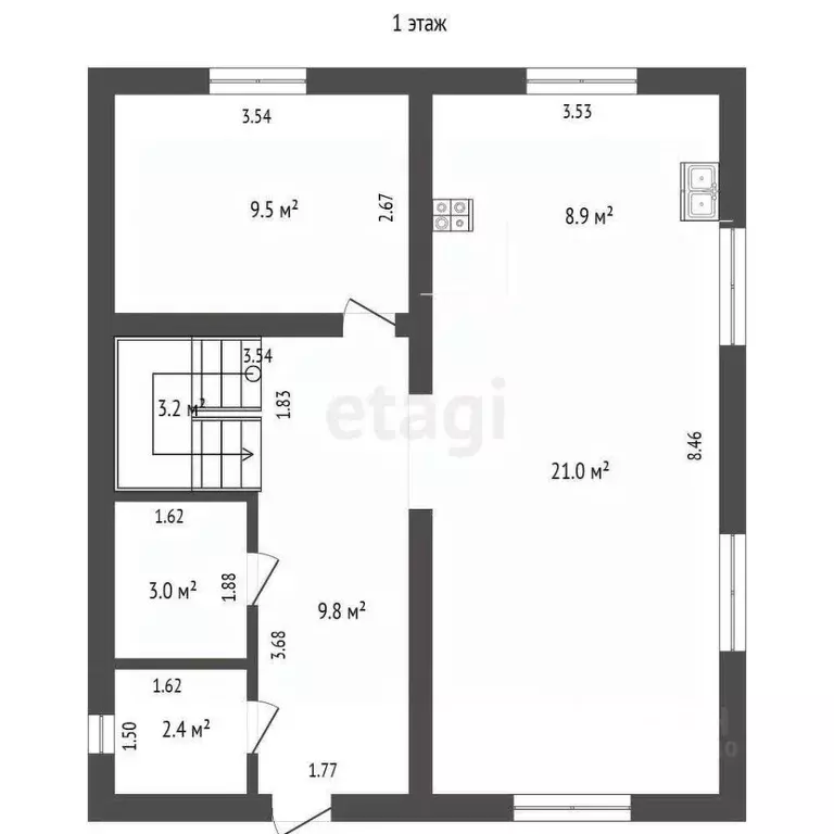 Дом в Тюменская область, Тюмень 4-й Салаирского тракта км (140 м) - Фото 1