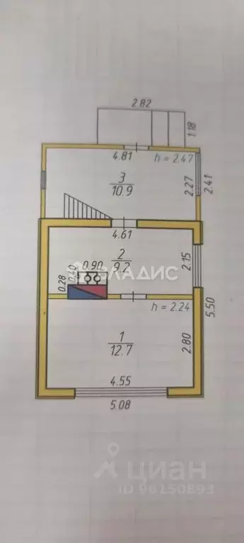 Дом в Карелия, Прионежский район, пос. Ладва-Ветка Привокзальная ул., ... - Фото 2
