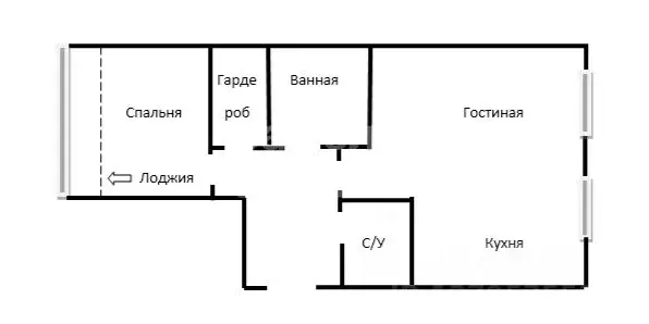 2-к кв. Москва Рябиновая ул., 3к2 (64.7 м) - Фото 2