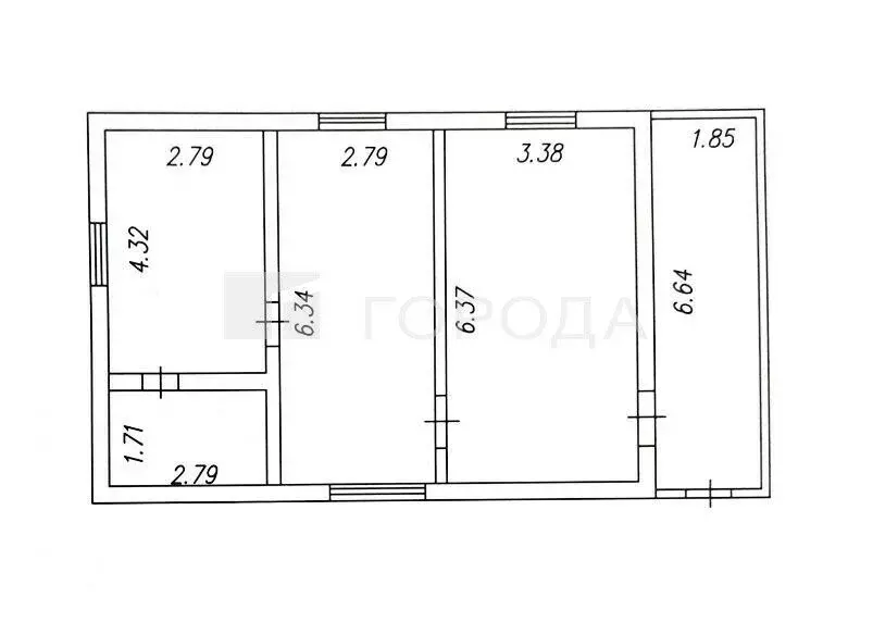 Дом в Искитим, Уклонная улица, 70 (74 м) - Фото 2