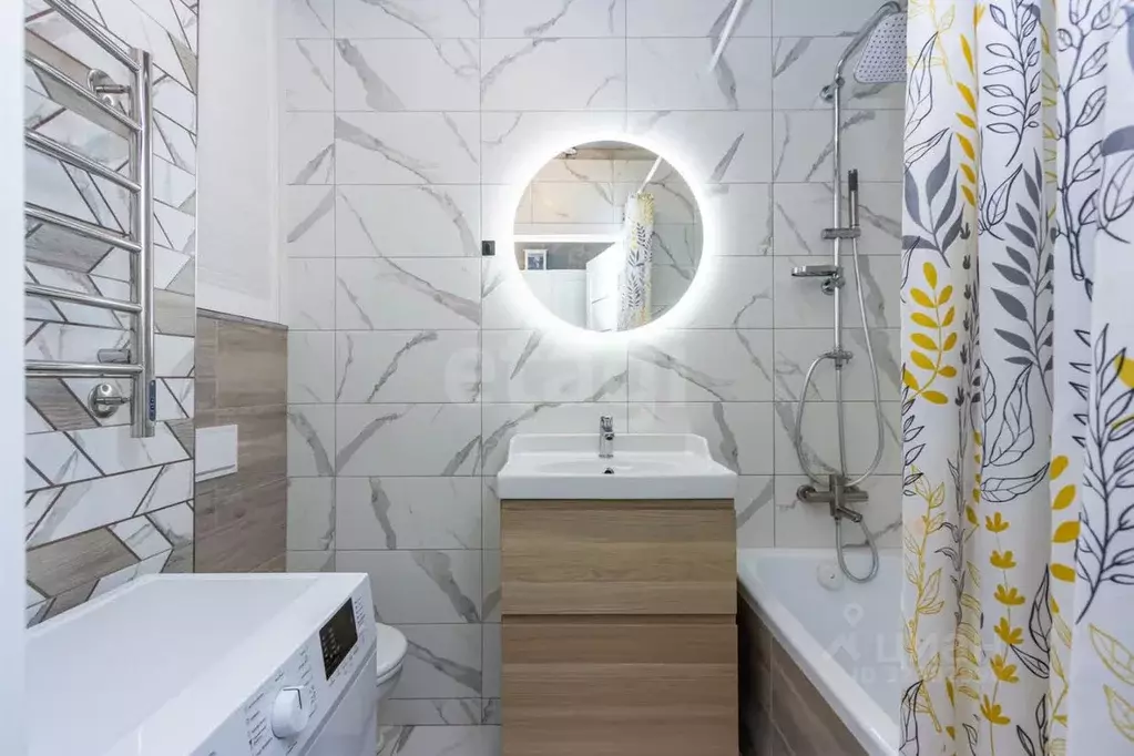 Студия Тюменская область, Тюмень ул. Вадима Бованенко, 5 (22.4 м) - Фото 1