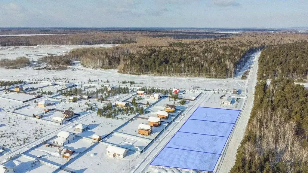 Участок в Тюменская область, Тюменский район, с. Кулига, Кулига-2 мкр  ... - Фото 1