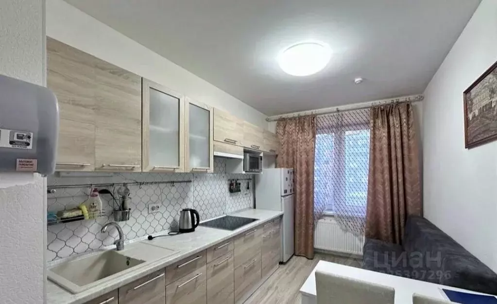 1-к кв. Санкт-Петербург пос. Шушары, просп. Старорусский, 13к1 (27.4 ... - Фото 1