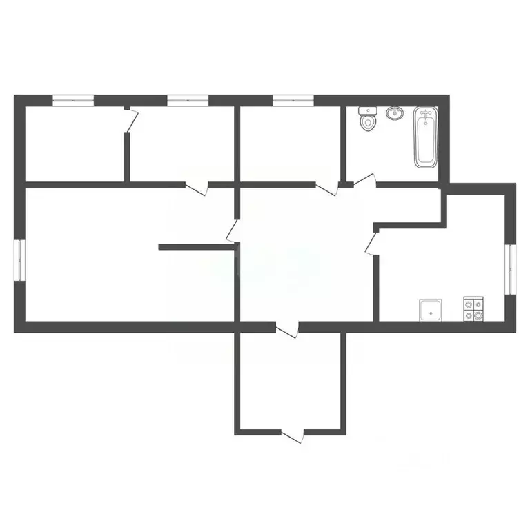 Дом в Тульская область, Донской ул. Коккинаки, 10 (90 м) - Фото 2