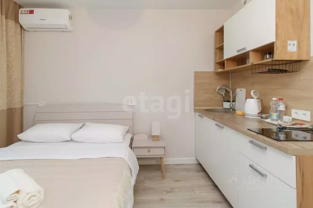 Студия Тюменская область, Тюмень ул. Валентины Трофимовой, 12 (29.0 м) - Фото 2