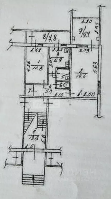 3-к кв. Крым, Ялта муниципальный округ, Гурзуф пгт ул. 60 лет СССР, 8 ... - Фото 1