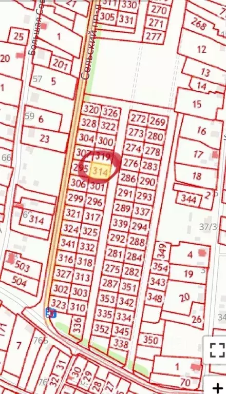 Участок в Воронежская область, Воронеж ул. Большая Советская, 27 (8.0 ... - Фото 1