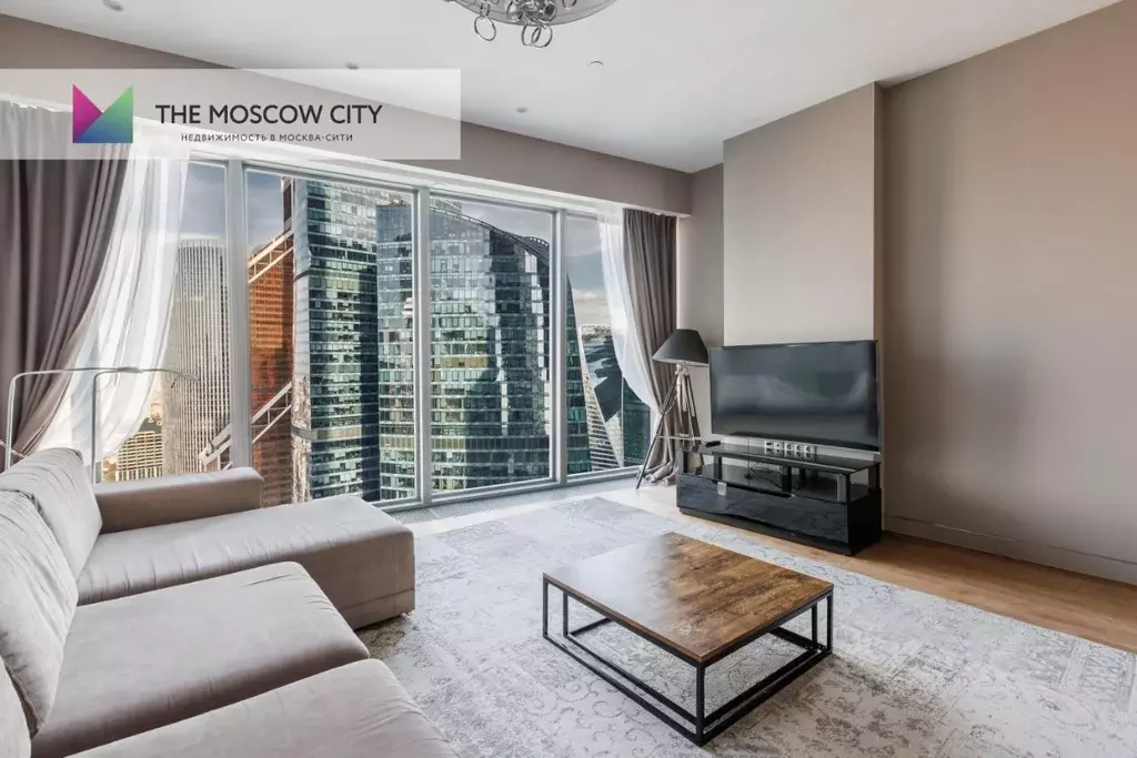 2-к кв. Москва 1-й Красногвардейский проезд, 21с2 (90.0 м) - Фото 2
