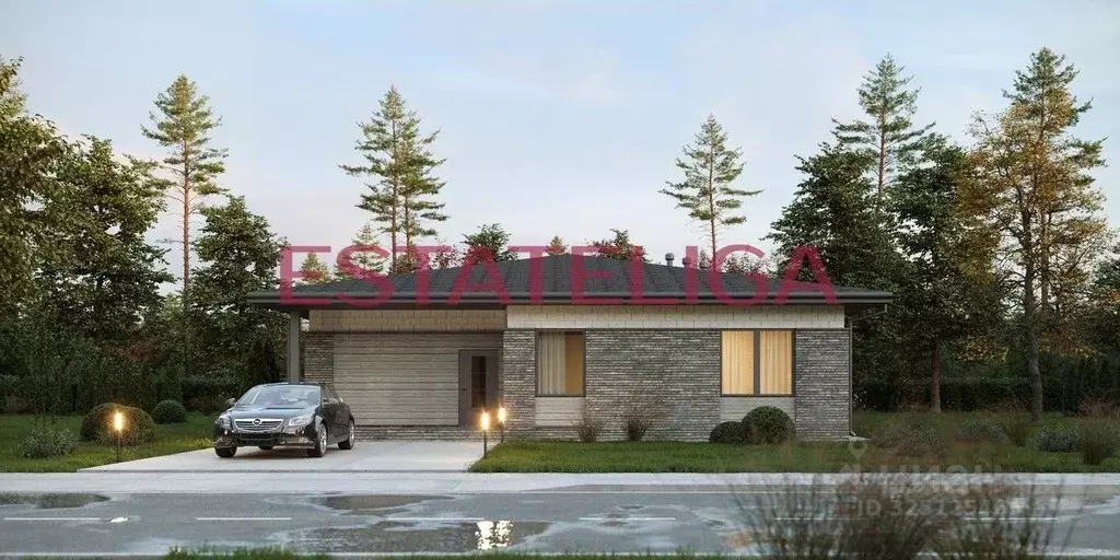 Коттедж в Москва пос. Газопровод, Энергия ОНТ, ул. Лесная (194 м) - Фото 1