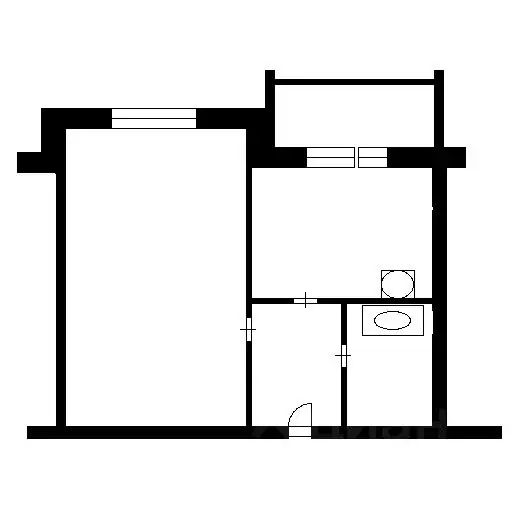 1-к кв. Новосибирская область, Новосибирск ул. Толбухина, 2 (36.0 м) - Фото 2