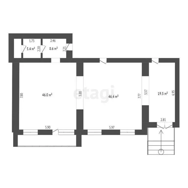 Офис (208.5 м) - Фото 1