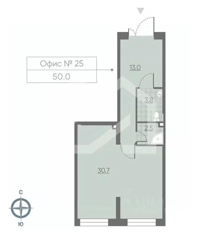 Помещение свободного назначения в Москва Производственная ул., 25 (50 ... - Фото 2