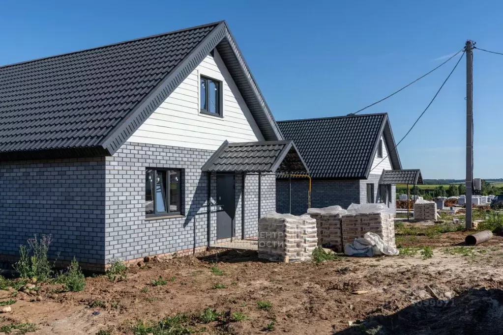 Дом в Татарстан, Высокогорский район, Усадское с/пос, Роса экопоселок ... - Фото 1