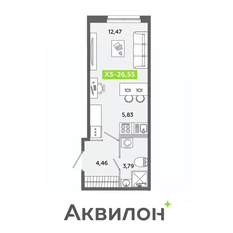 Студия Ленинградская область, Всеволожский район, Заневское городское ... - Фото 0