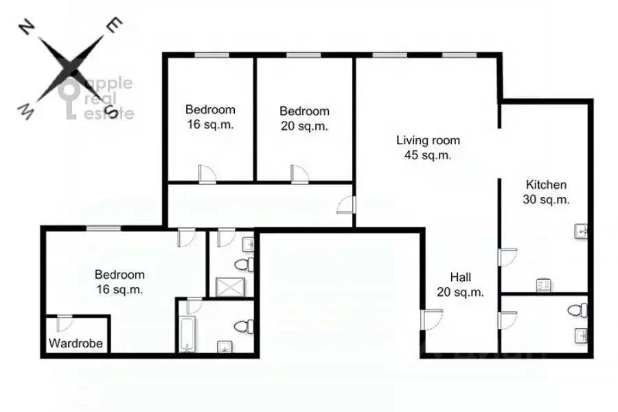 4-к кв. Москва Тверская ул., 28к1 (150.0 м) - Фото 2