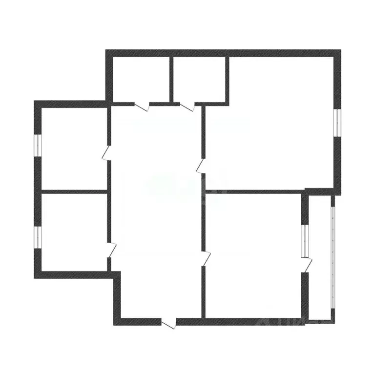 3-к кв. Курганская область, Курган Заозерный жилрайон, 3-й мкр, 11А ... - Фото 2