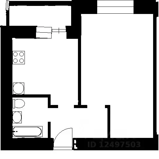 1-к кв. Самарская область, Волжский район, Смышляевка городское ... - Фото 2