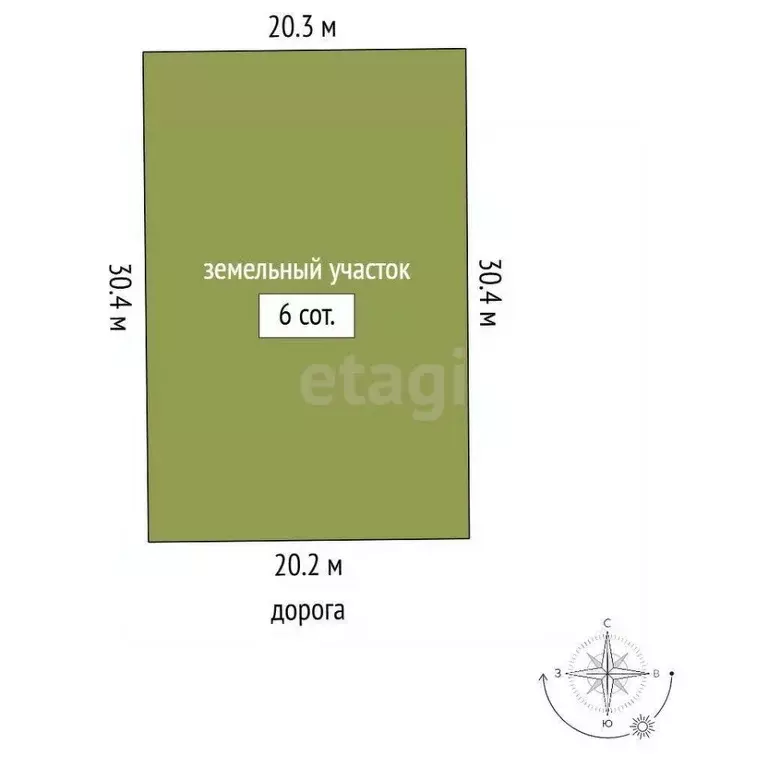 Участок в Ростовская область, Азовский район, Обильненское с/пос, ... - Фото 2