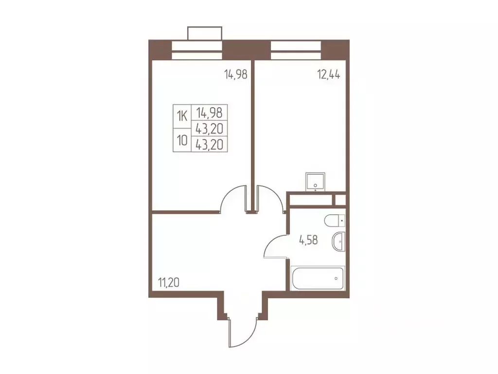 1-к кв. Московская область, Ивантеевка Пушкинский городской округ, ... - Фото 1