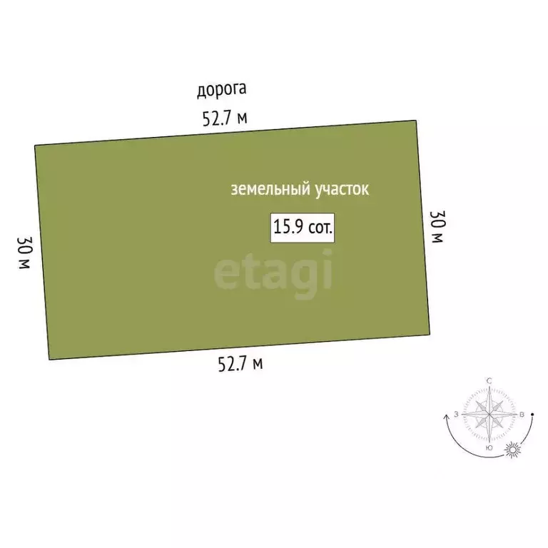 Участок в Тюменская область, Тюменский муниципальный округ, д. Ушакова ... - Фото 1