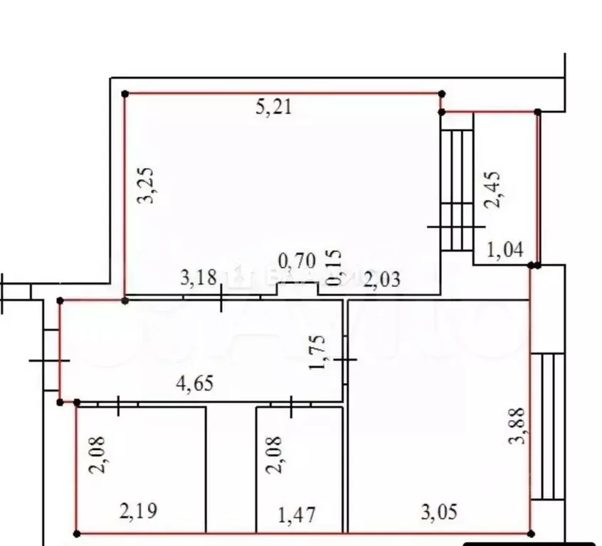 2-к кв. Московская область, Балашиха просп. Ленина, 76 (45.0 м) - Фото 2