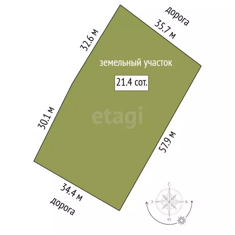 Участок в Тюменская область, Нижнетавдинский муниципальный округ, д. ... - Фото 2