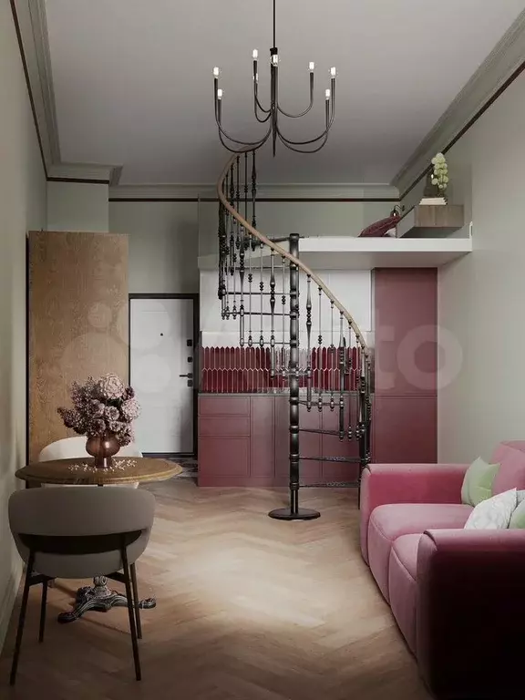 Квартира-студия, 31,7 м, 5/5 эт. - Фото 0