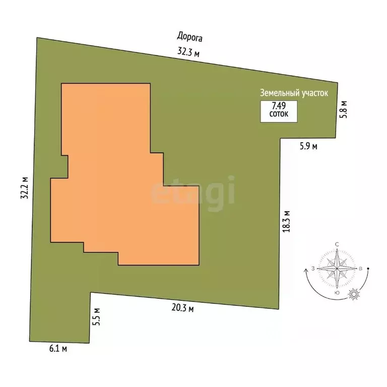 Дом в Тамбовская область, Тамбов Дачная ул. (232 м) - Фото 2