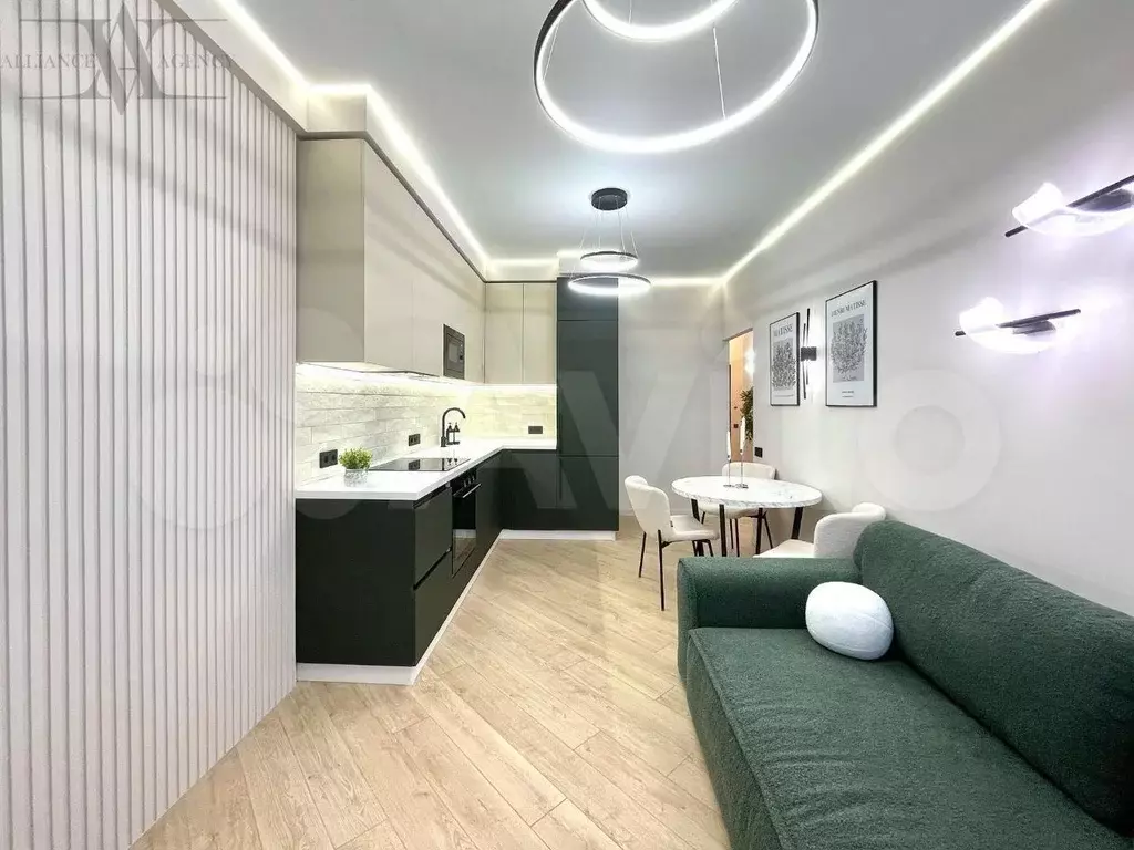 1-к. квартира, 40 м, 10/25 эт. - Фото 1