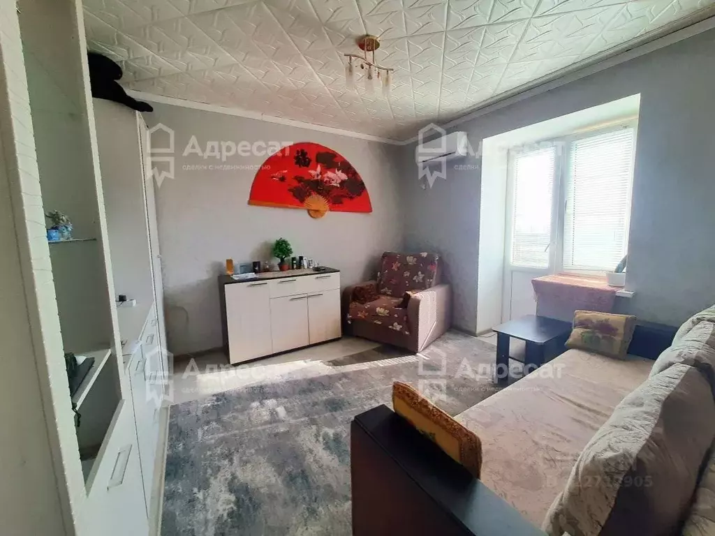 1-к кв. Волгоградская область, Городищенский район, Ерзовское ... - Фото 1