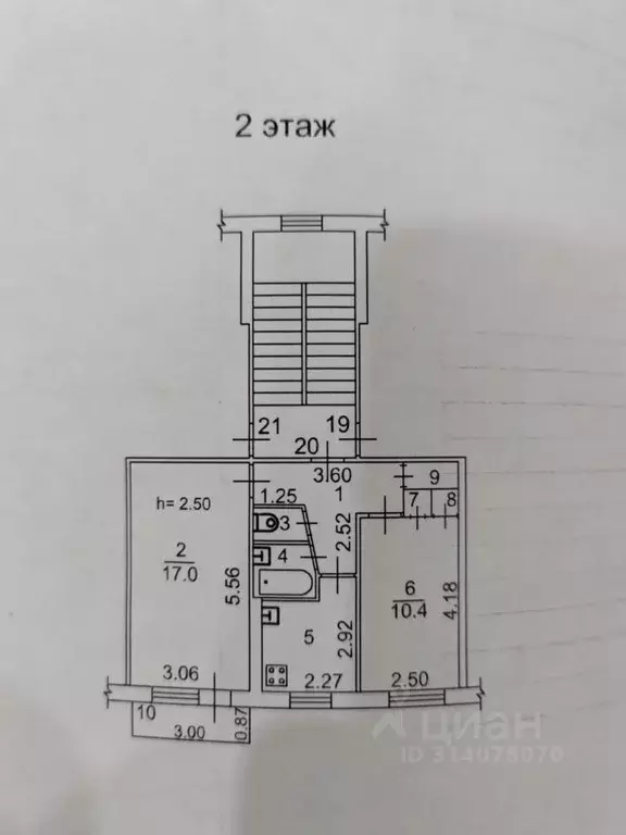 2-к кв. Иркутская область, Иркутск Байкальская ул., 222 (43.8 м) - Фото 1