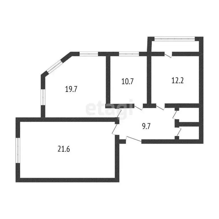 3-комнатная квартира: Нефтекамск, Дорожная улица, 57 (80.2 м) - Фото 1