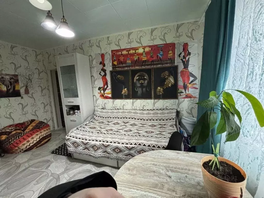 1-к кв. Татарстан, Зеленодольск Футбольная ул., 1 (30.2 м) - Фото 2