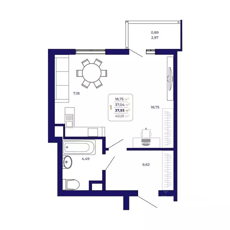1-к кв. Башкортостан, Уфа Затон-Восточный жилрайон, Паруса жилой ... - Фото 1