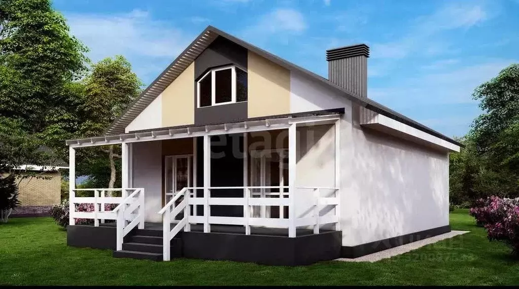 Дом в Башкортостан, Уфимский район, д. Николаевка Трактовая ул. (80 м) - Фото 2