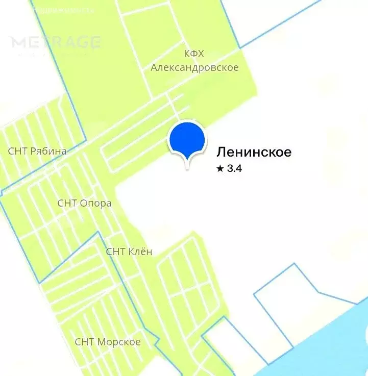 Участок в село Ленинское, СНТ Посёлок Новониколаевский (86 м) - Фото 0