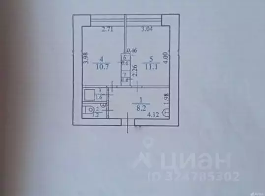 2-к кв. Самарская область, Тольятти ул. Мира, 137 (44.0 м) - Фото 2