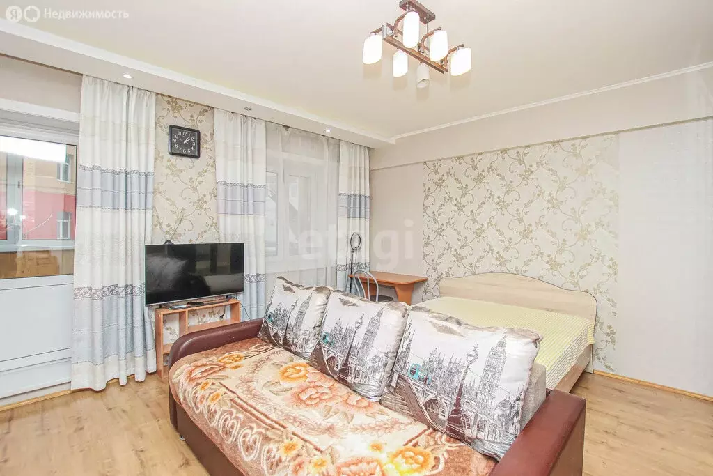 Квартира-студия: Улан-Удэ, улица Сахьяновой, 23Б (36.2 м) - Фото 1