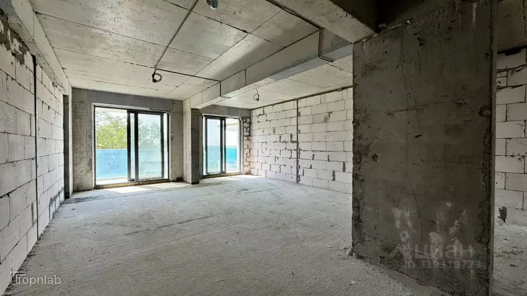 Свободной планировки кв. Крым, Ялта ул. Дражинского, 45А (62.8 м) - Фото 1