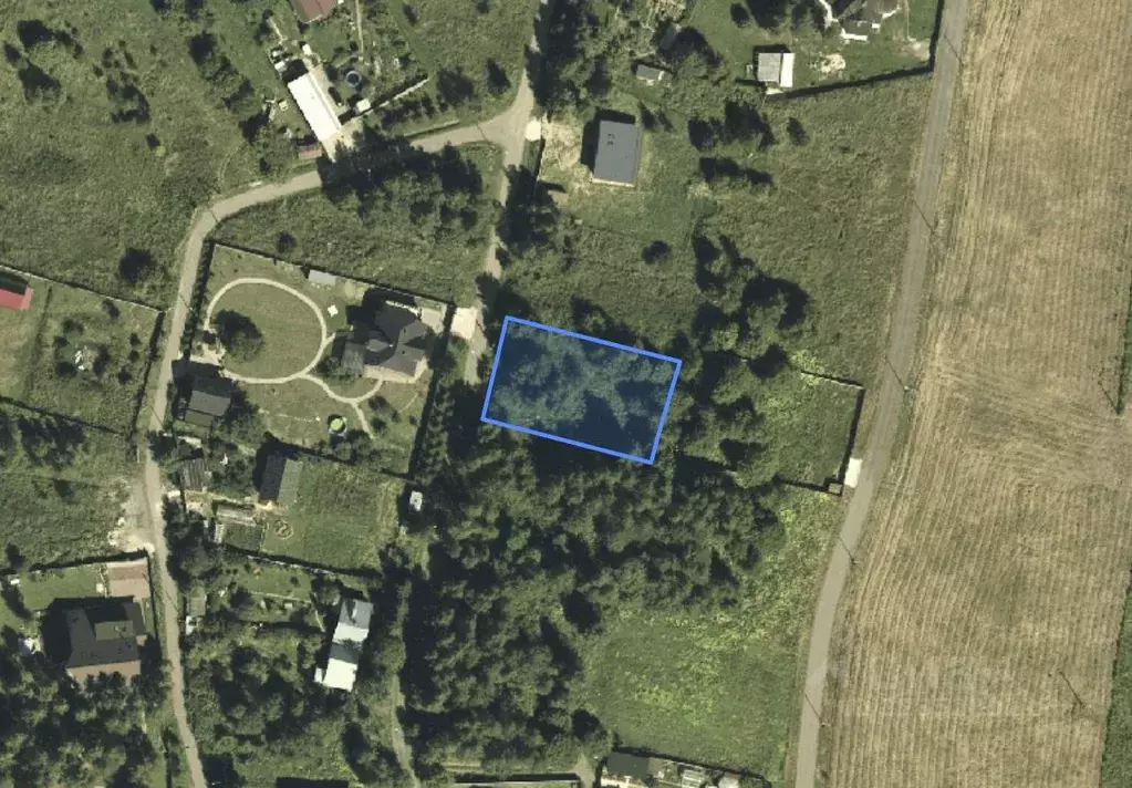 Участок в Москва пос. Рогово, ул. Заречная, 63 (9.92 сот.) - Фото 1