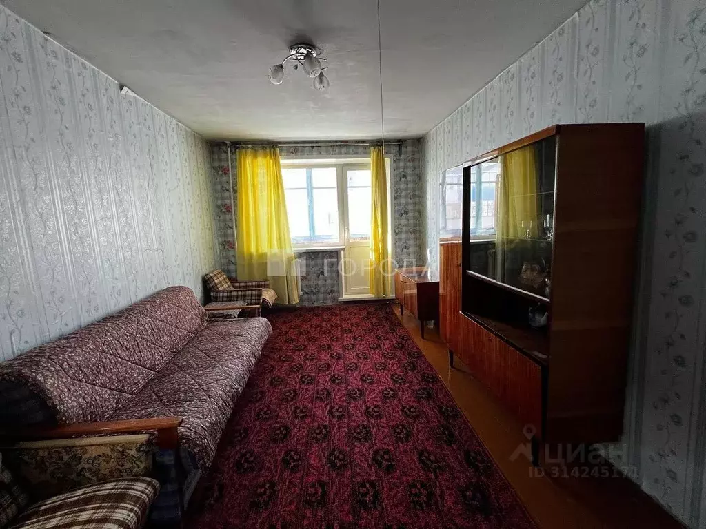 2-к кв. Кемеровская область, Новокузнецк просп. Дружбы, 10А (44.6 м) - Фото 0