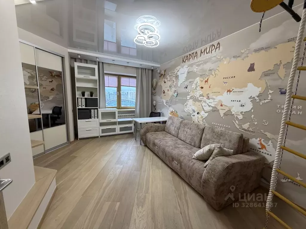 3-к кв. Свердловская область, Екатеринбург ул. Белинского, 222 (87.0 ... - Фото 2